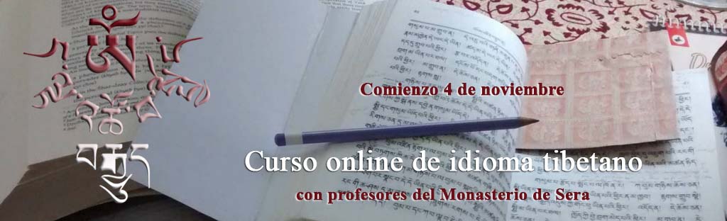 Curso online de idioma tibetano noviembre