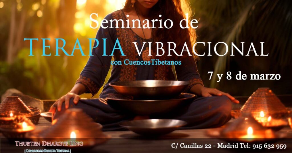 Seminario de Terapia Vibracional con Cuencos Tibetanos
