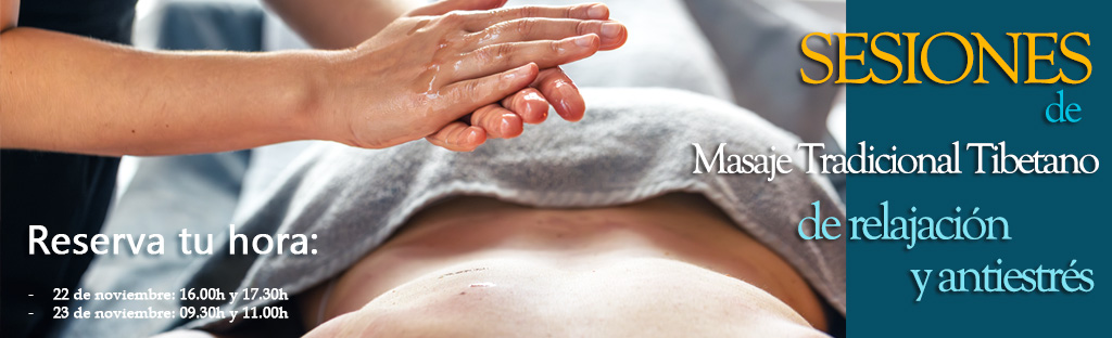 sesiones de masaje noviembre 2025